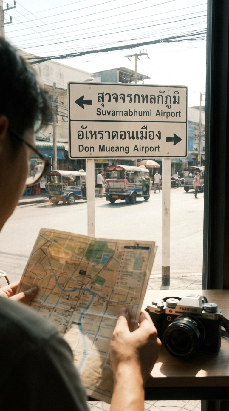 How Do You Get to Bangkok? Suvarnabhumi vs Don Mueang in Bangkok, Thailand