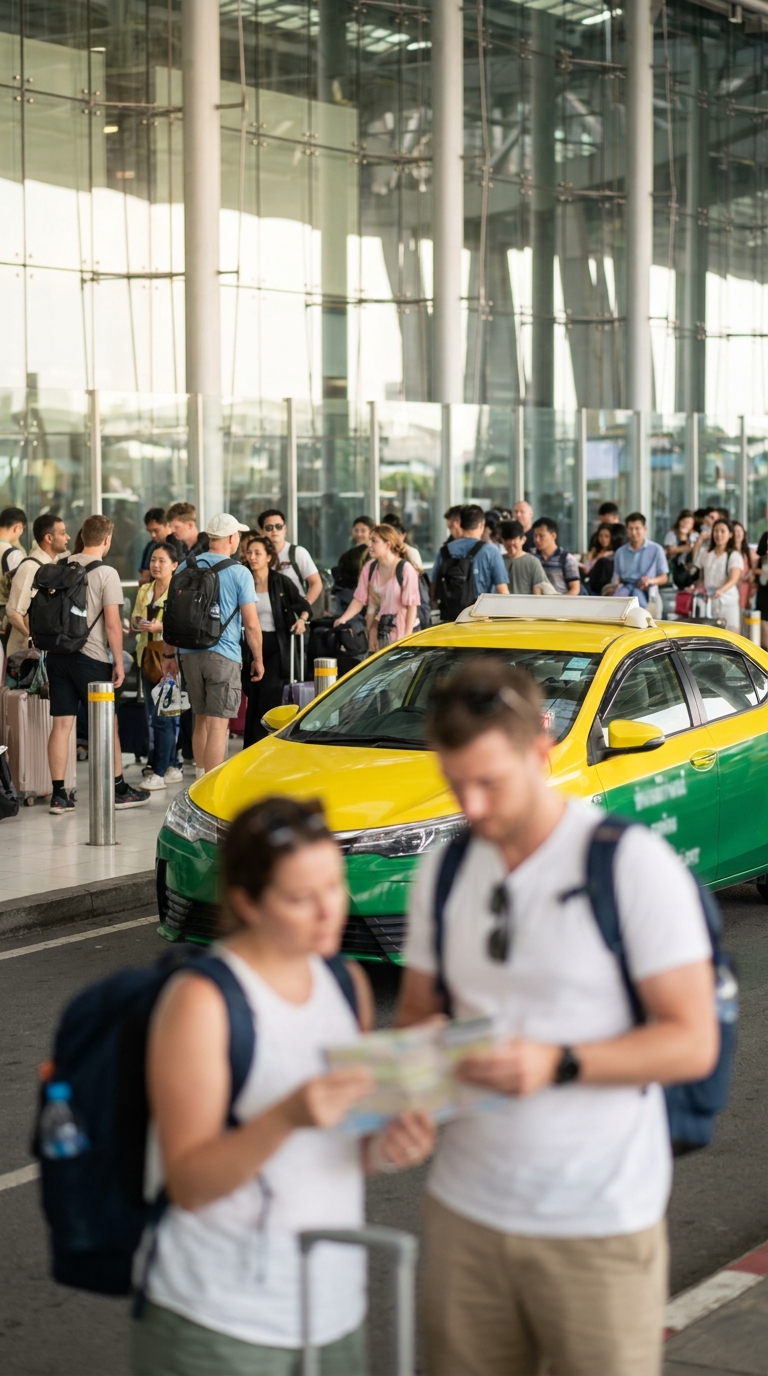 What's the Best Way to Get from Bangkok Airport to the City? in Bangkok, Thailand