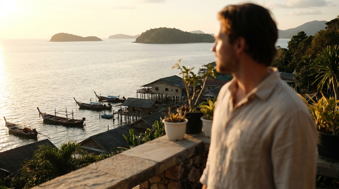 Day 1: Arrival + Oia or Imerovigli Sunset in Southeast Asia