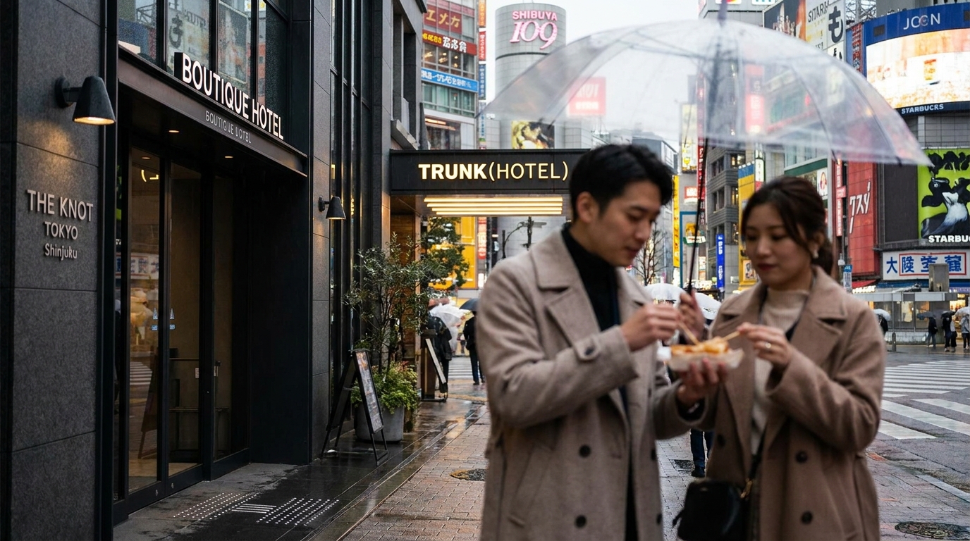 Shibuya Hotels: Trendy Base for Foodies and Couples in Southeast Asia