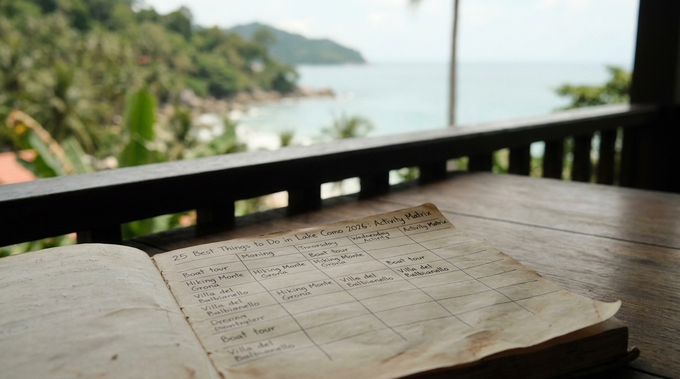 25 Best Things to Do in Lake Como 2026: Activity Matrix in Southeast Asia