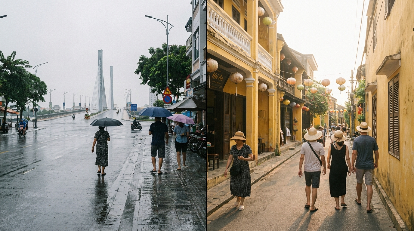 How Da Nang Weather Differs from Hoi An in Southeast Asia