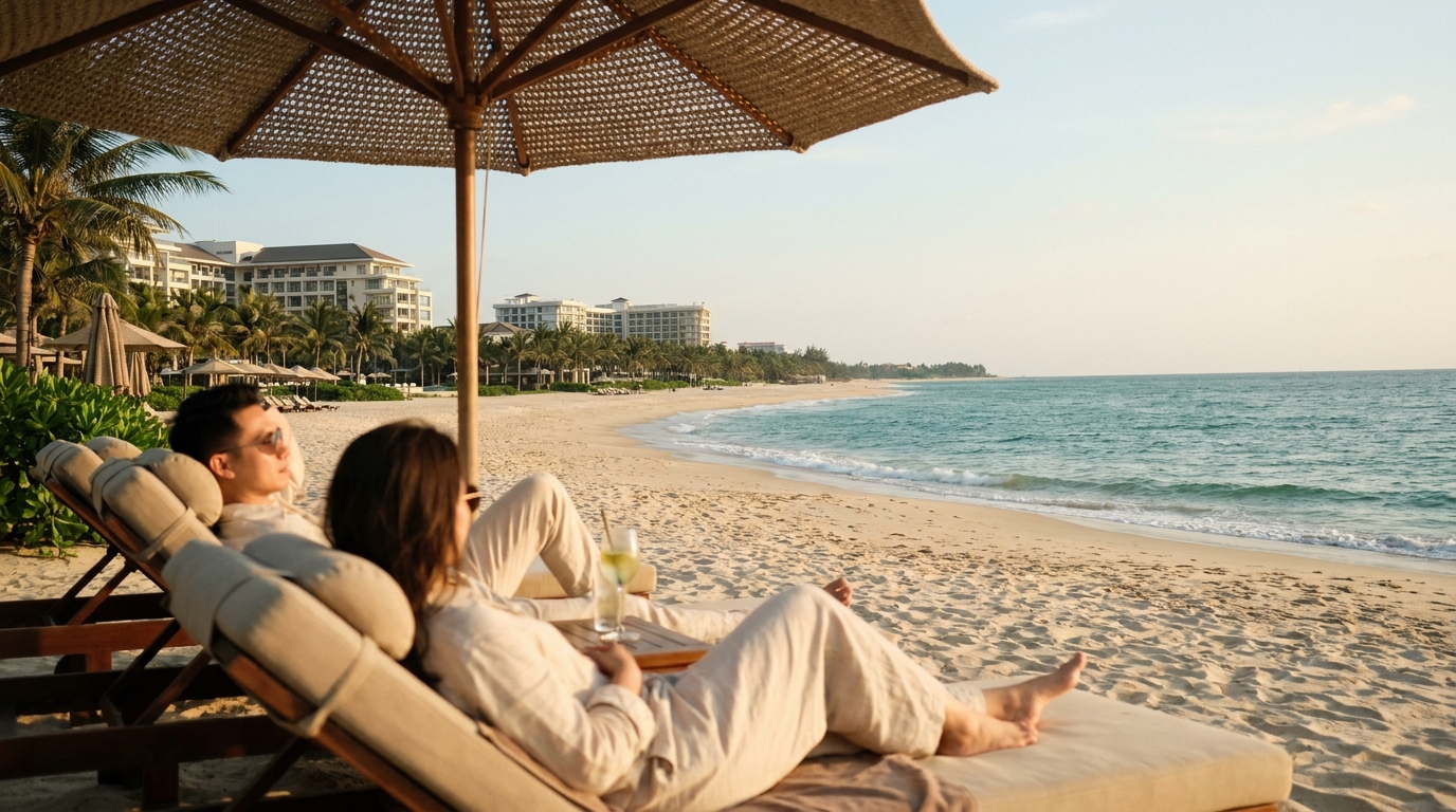Pham Van Dong Beach (North Strip) — Best for Luxury & Long Stays in Southeast Asia