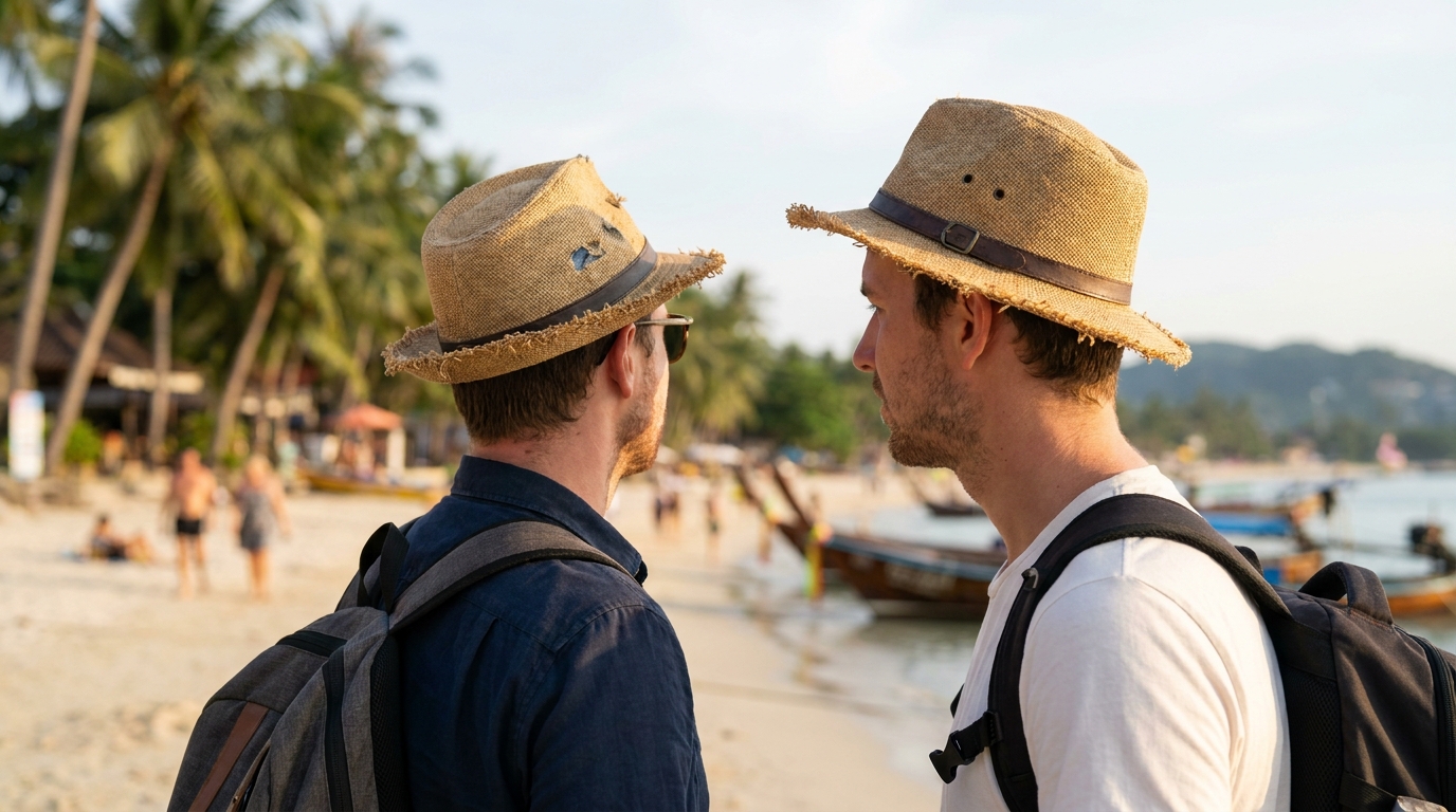 Day 1: Arrive, Orient, Chaweng Beach in Southeast Asia