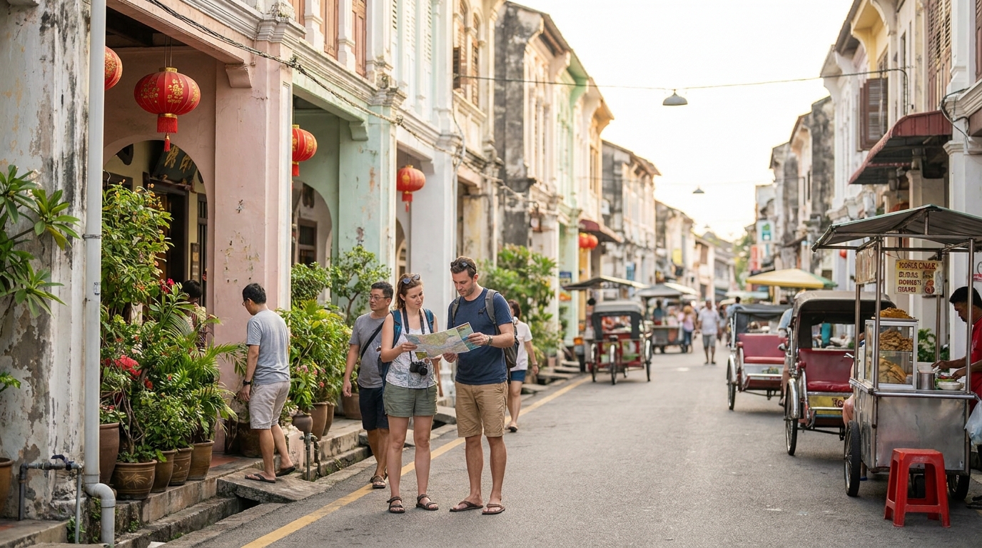 1. George Town Inner Zone — Best for First-Timers in Southeast Asia