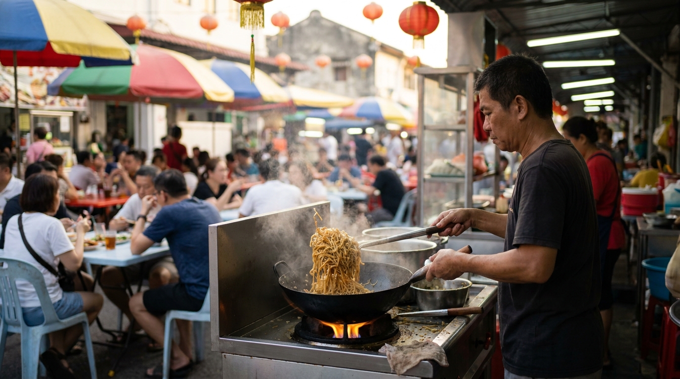 Best Hawker Centers in Penang in Southeast Asia