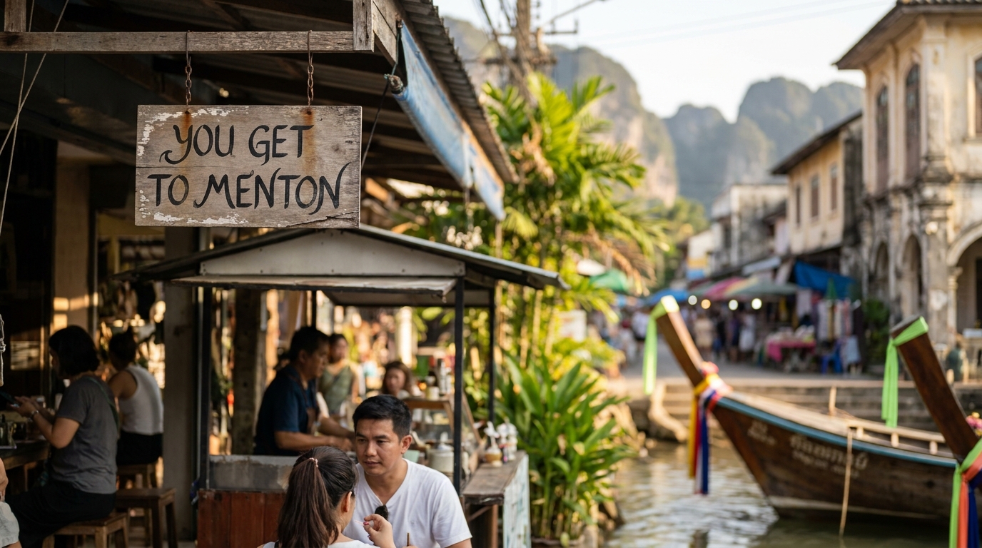 How Do You Get to Menton? in Southeast Asia
