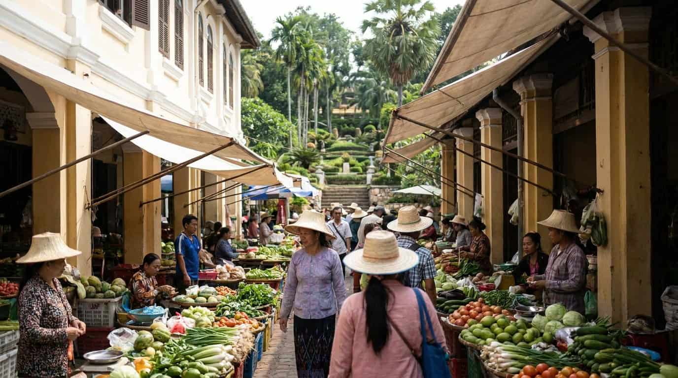 Day 2 — Menton Gardens and Ventimiglia Market (~€174) in Southeast Asia
