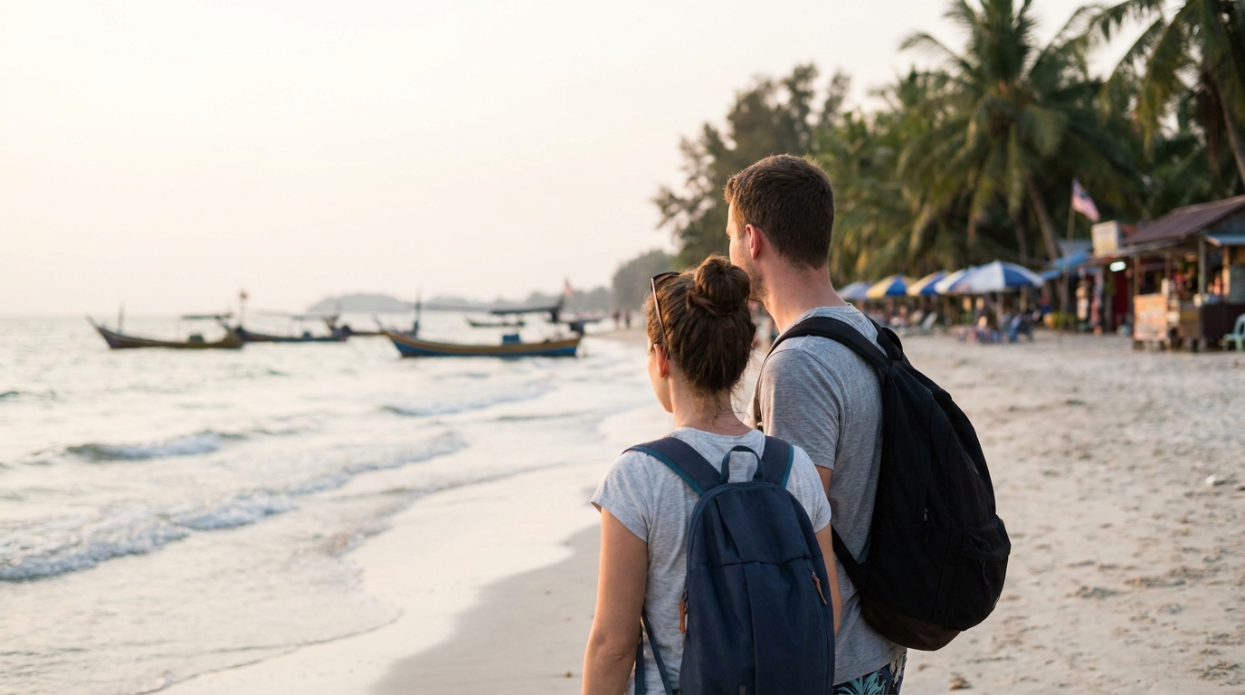 1. Pantai Cenang — Best for First-Timers in Southeast Asia