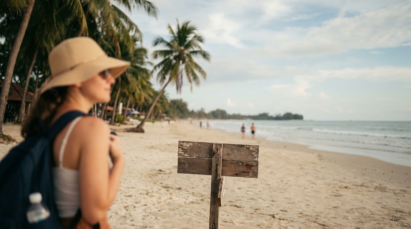 Day 1: Pantai Cenang Beach Day in Southeast Asia