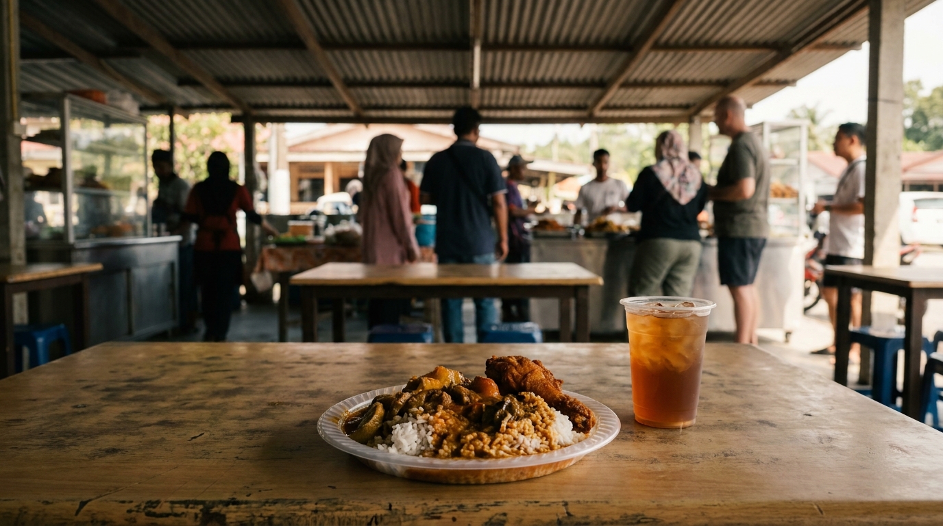 Budget Food in Langkawi in Southeast Asia