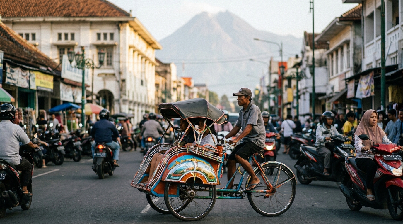 Getting Around Yogyakarta in Southeast Asia