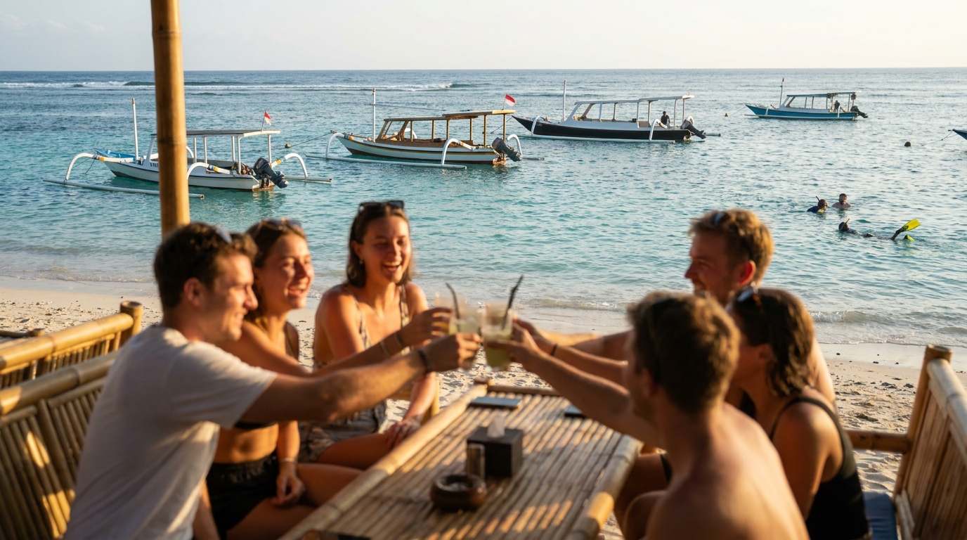 Gili Trawangan — Best for Socializing and Snorkeling in Southeast Asia