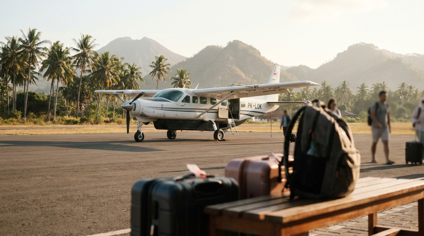 Option 1: Fly to Lombok (Fastest) in Southeast Asia