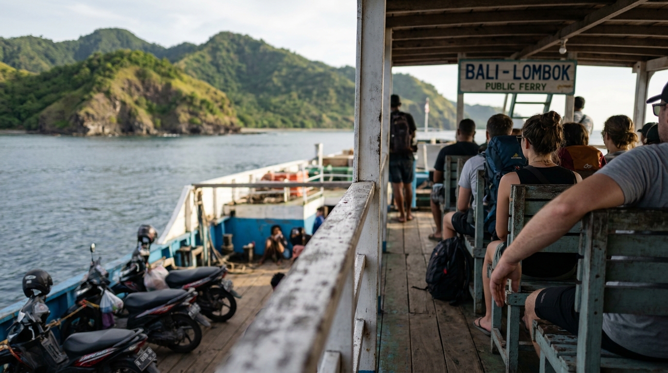 Option 3: Public Ferry Bali → Lombok (Budget) in Southeast Asia