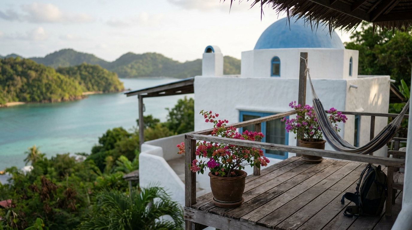 Accommodation: Where to Stay on a Budget in Santorini? in Southeast Asia