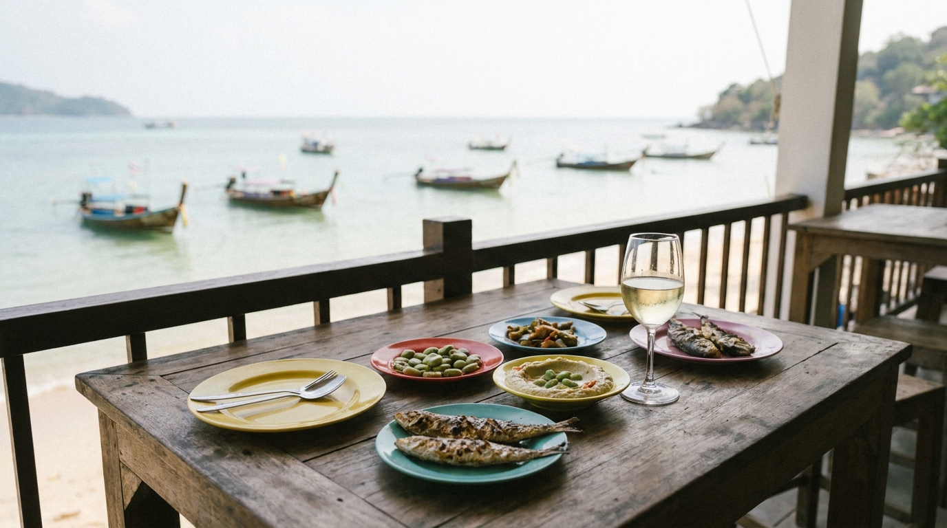 Food and Drink: How to Eat Well in Santorini for Less? in Southeast Asia