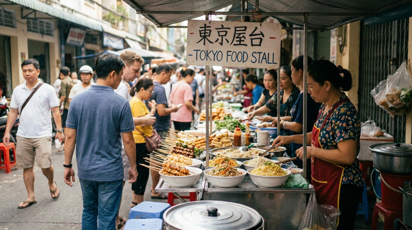 How Much Does Food Cost in Tokyo? in Southeast Asia