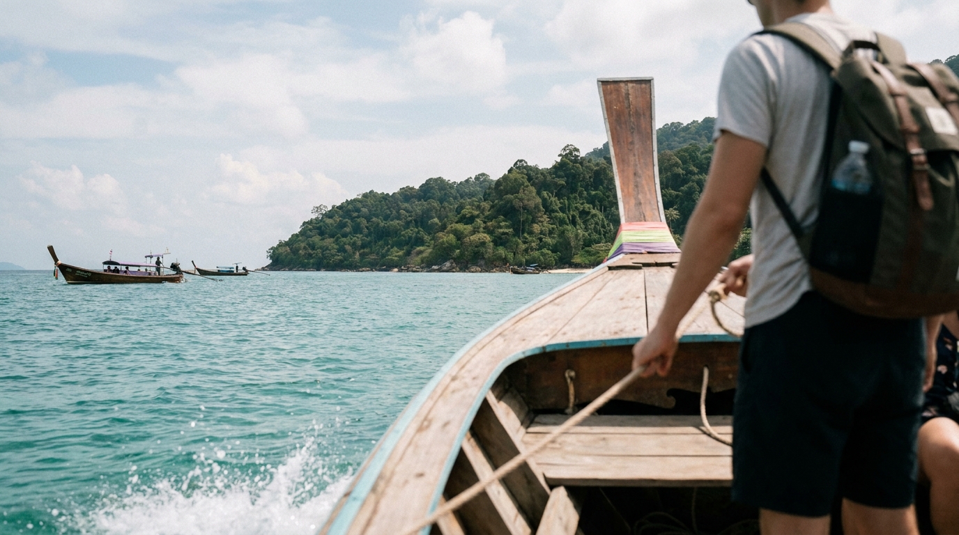 Getting to Koh Lanta in Southeast Asia