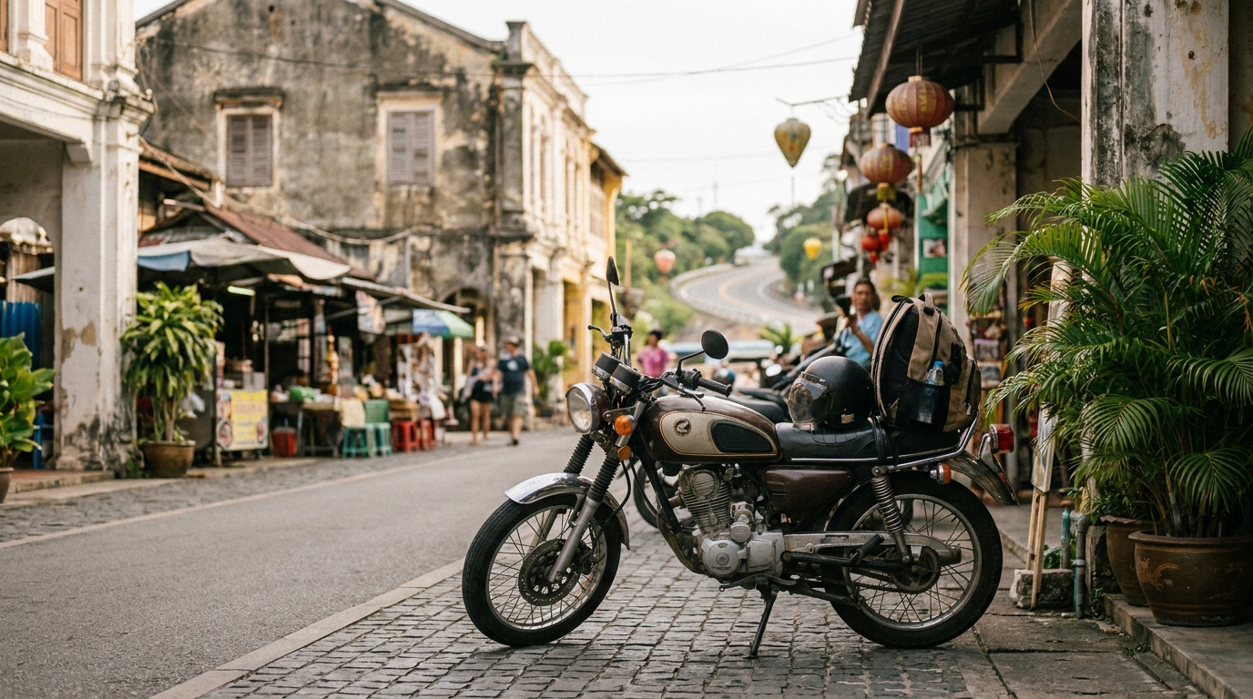 Day 3: Motorbike Island Loop + Old Town in Southeast Asia