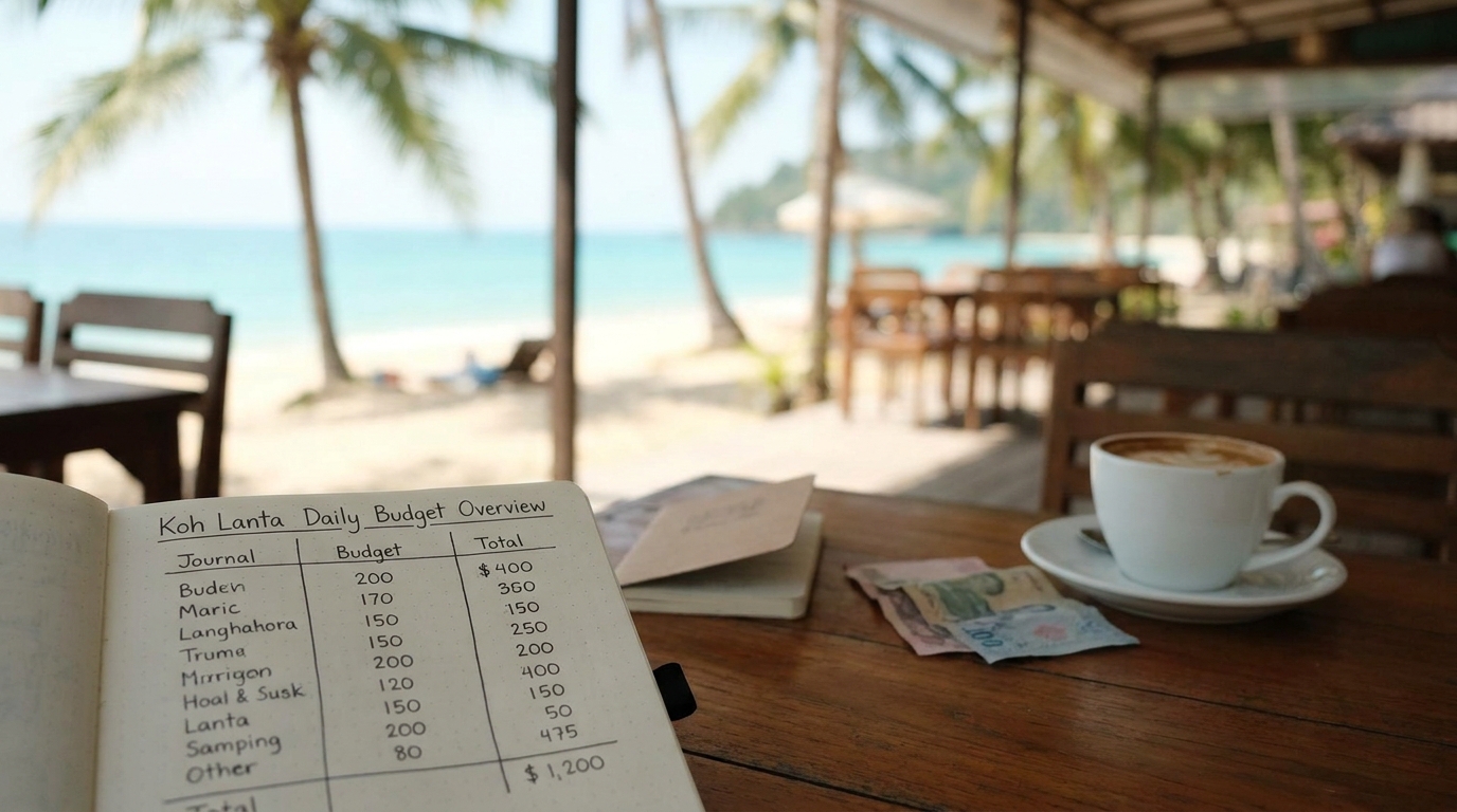 Koh Lanta Daily Budget Overview in Southeast Asia