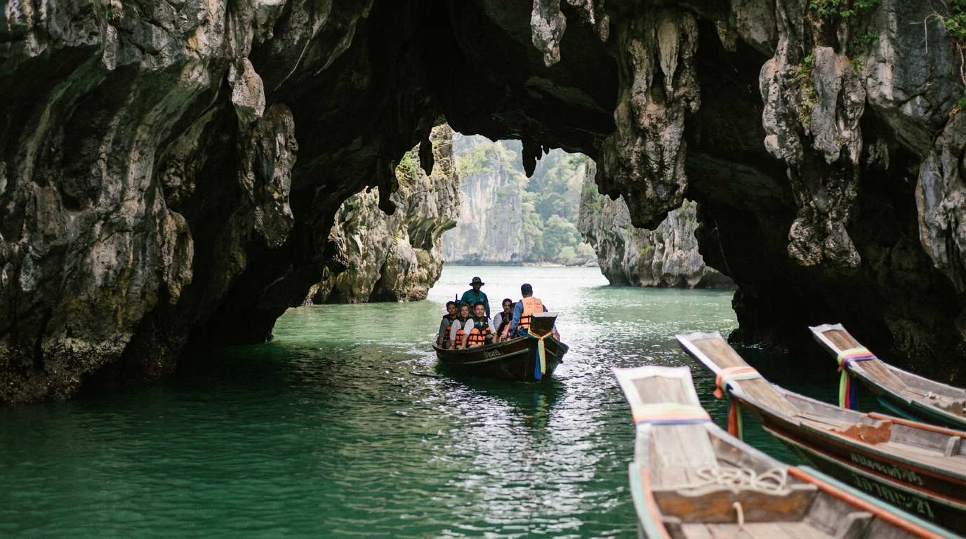3. Trang Islands — Emerald Cave and 4-Island Tour in Southeast Asia