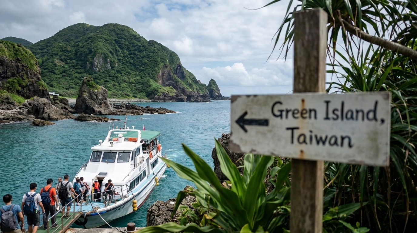 How to Get to Green Island Taiwan in Southeast Asia