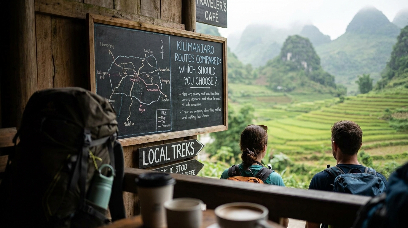 Kilimanjaro Routes Compared: Which Should You Choose? in Southeast Asia