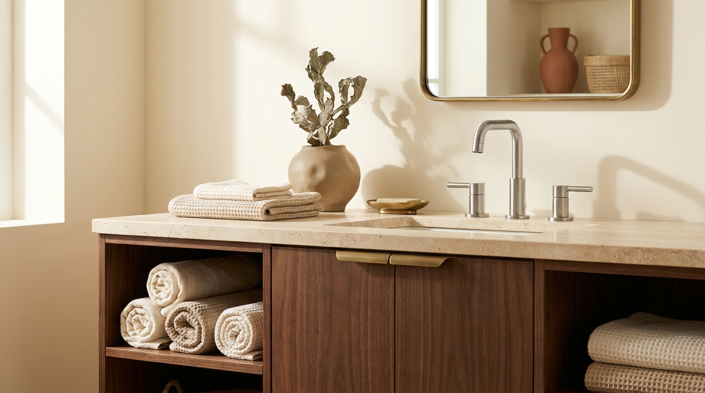 Brushed nickel bathroom faucet inline-2