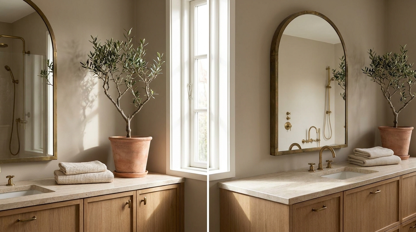 Arched bathroom mirror inline-1