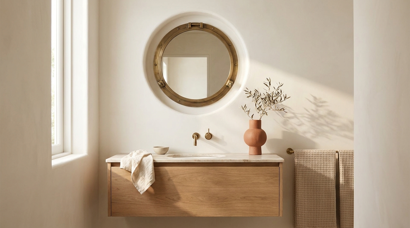 Round porthole bathroom mirror inline-2
