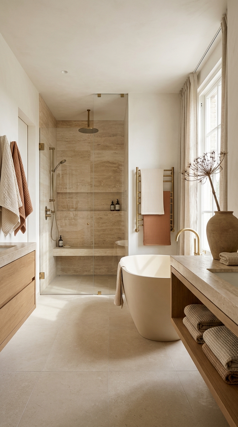 Walk-in shower vs bathtub — feature