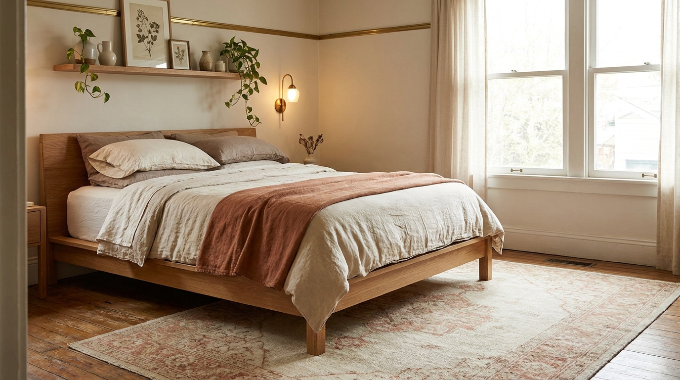 Textile and bedding bedroom transformations