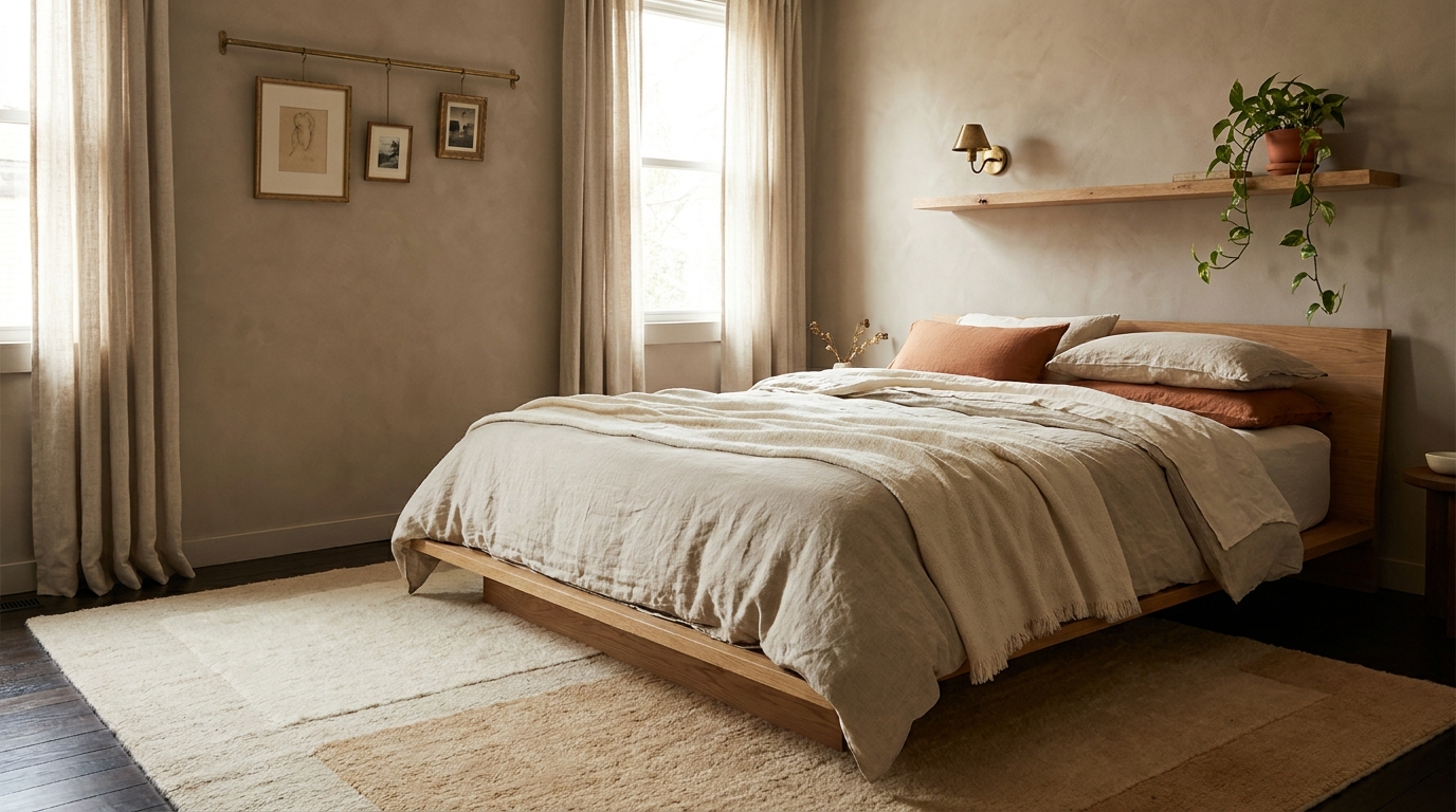 Lighting and accent bedroom transformations