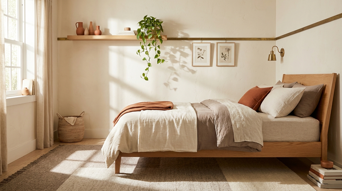 Amazon lighting and textile bedroom finds