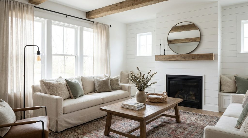 20 Aesthetic Modern Farmhouse Dining Rooms (2026 Inspo)