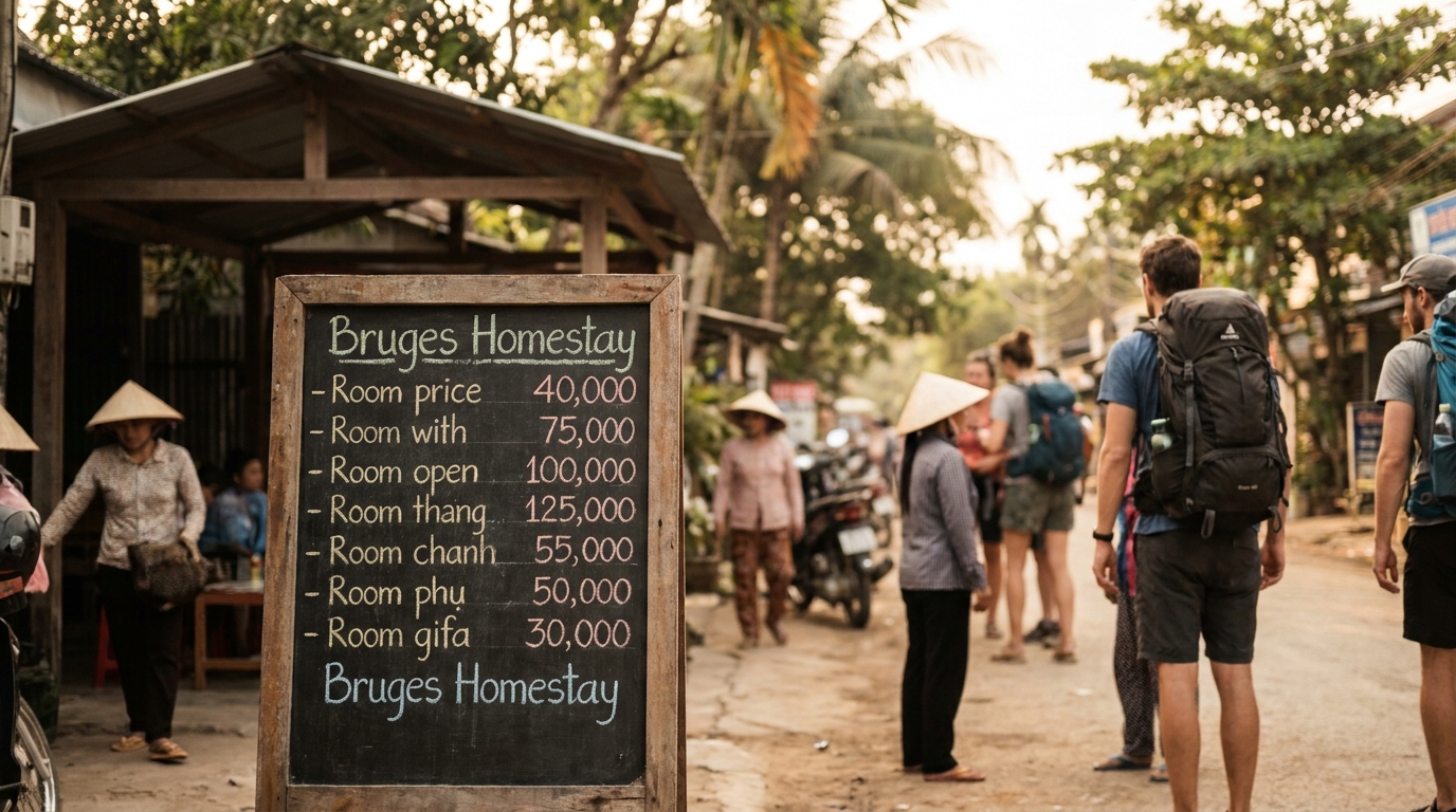 Accommodation Costs in Bruges in Southeast Asia