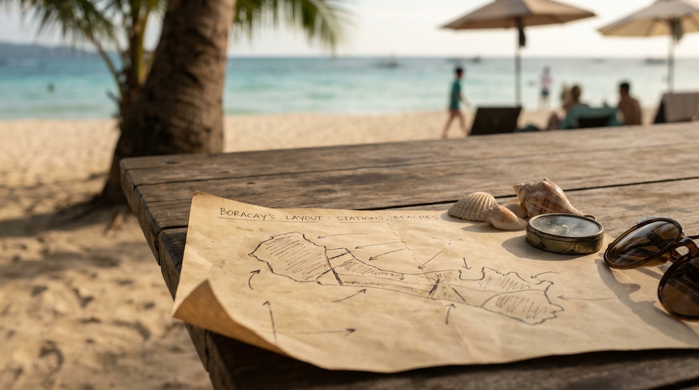 Understanding Boracay's Layout: Stations, Beaches, and How to Choose in Southeast Asia