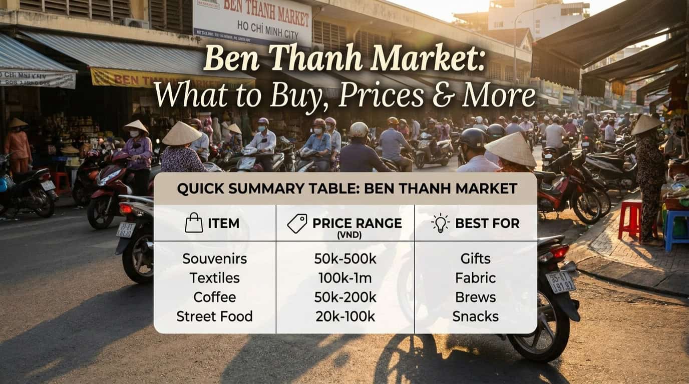Ben Thanh Market: What to Buy, Prices & Tips — section 1