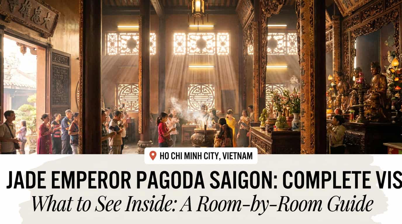 Jade Emperor Pagoda Saigon: Complete Visitor Guide — What to See Inside: A Room-by-Room Guide