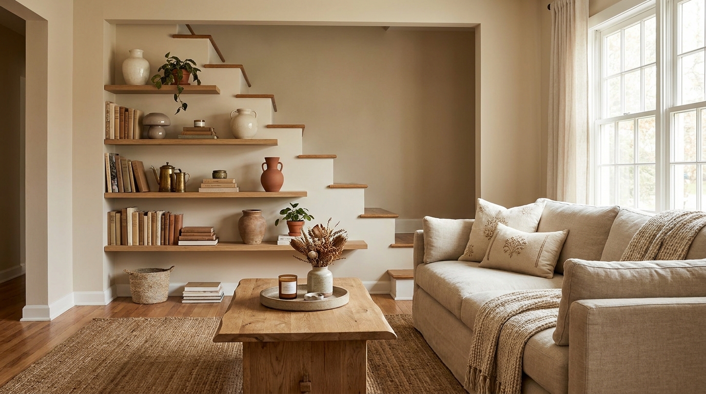1. The Classic Stair-Step Layout — scene