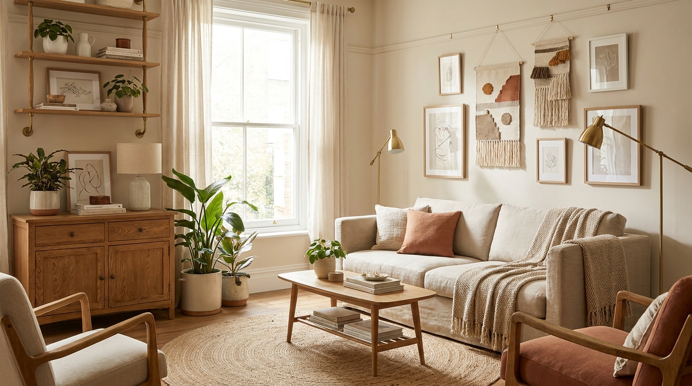 Renter-Friendly Hanging Without Damage — scene