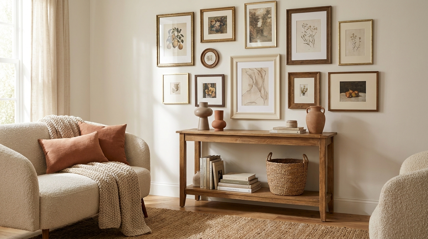 How We Tested These Amazon Gallery Wall Picks — scene