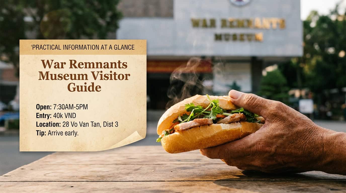 War Remnants Museum Saigon: Visitor Guide & What to Expect — Practical Information at a Glance