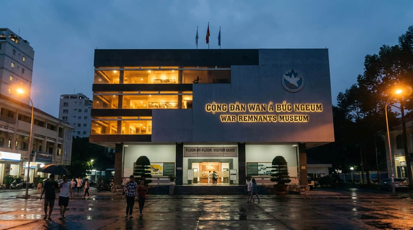 War Remnants Museum Saigon: Visitor Guide & What to Expect — Floor-by-Floor: What's Inside the Museum