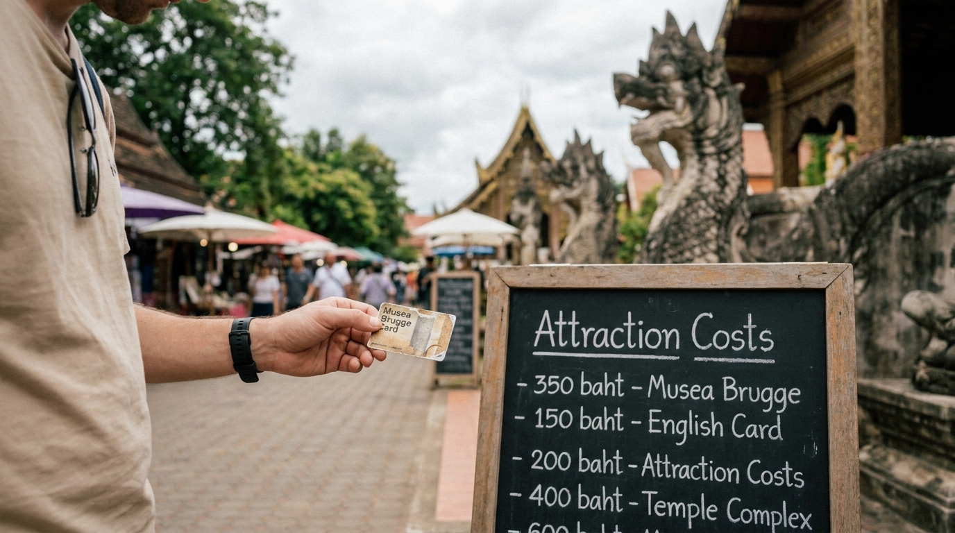 Attraction Costs and the Musea Brugge Card in Southeast Asia