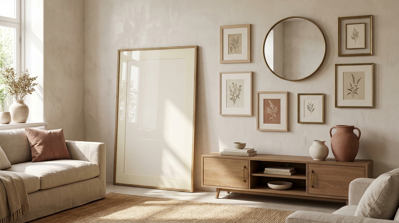 Frame Choices That Make Small Walls Look Bigger — scene