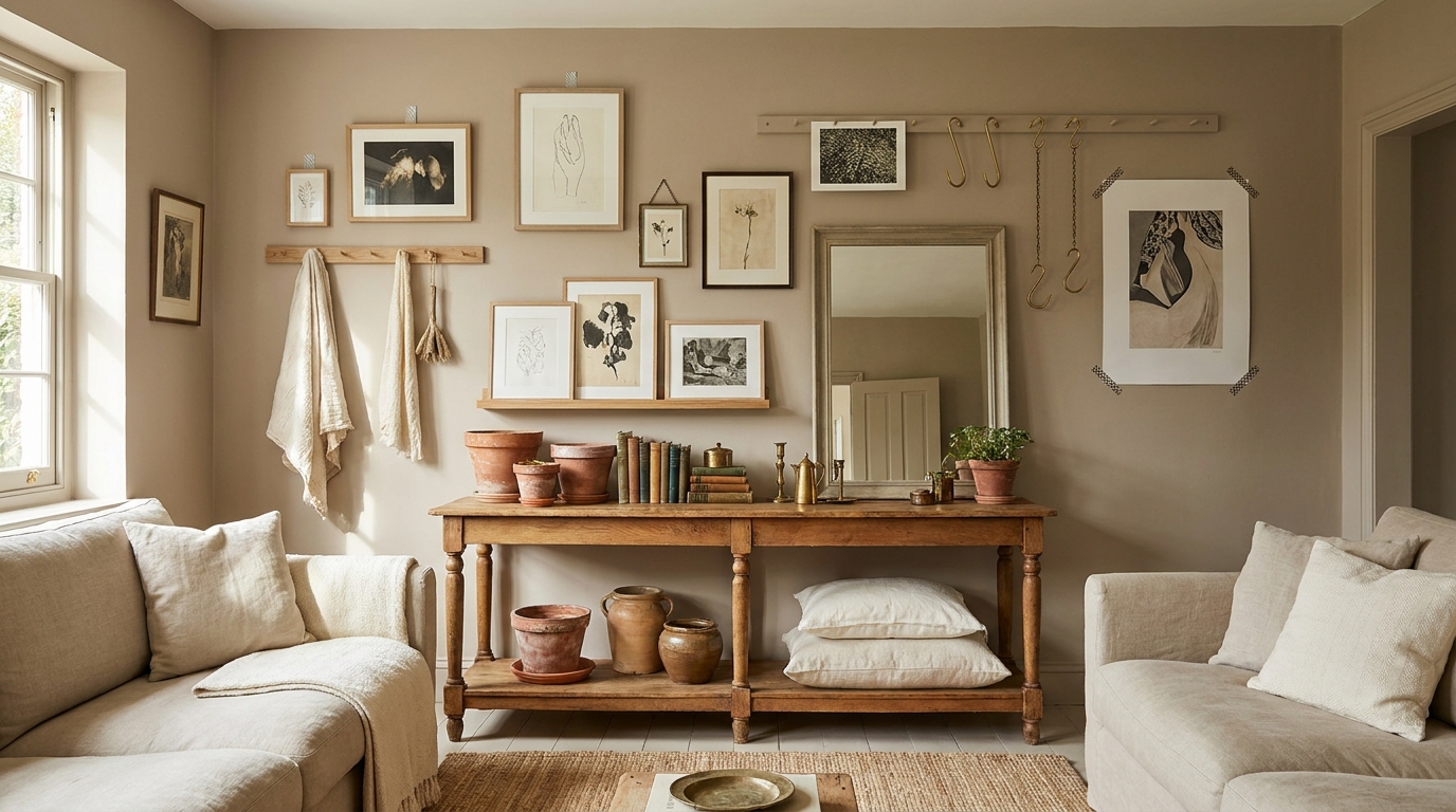 The 10 Best Methods for a Gallery Wall Without Nails — scene