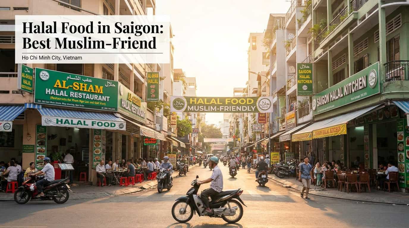 Halal Food in Saigon: Best Muslim-Friendly Restaurants — Top Halal Restaurants on Pham Ngu Lao and Bui Vien