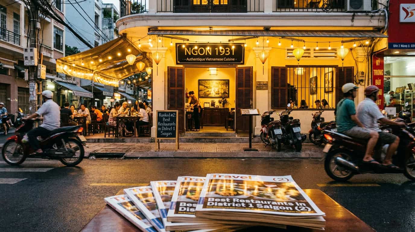 Best Restaurants in District 1 Saigon (2026) — The 15 Best Restaurants in District 1 Saigon (Rank